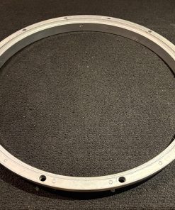 Ludwig 14 Inch 12 Ear Used Die Cast Snare Batter Hoop Gray Underside