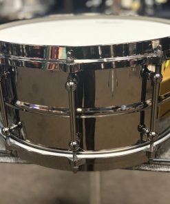 Ludwig Used Universal Brass 6.5x14 Snare Drum Back