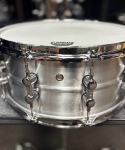 Sonor Used Kompressor Series 6.5×14 Aluminum Shell Snare Drum 7 Sonor Used Kompressor 6.5 Inch By 14 inch Aluminum Snare Drum Air Vent Side