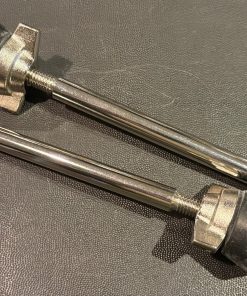 Tama New Old Stock Starclassic Brushed Nickel Bass Drum Spur Spur Pair