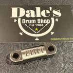 Tama MUS80A-2H Snare Drum Throw Off Strap Clamp Brushed Nickel Front