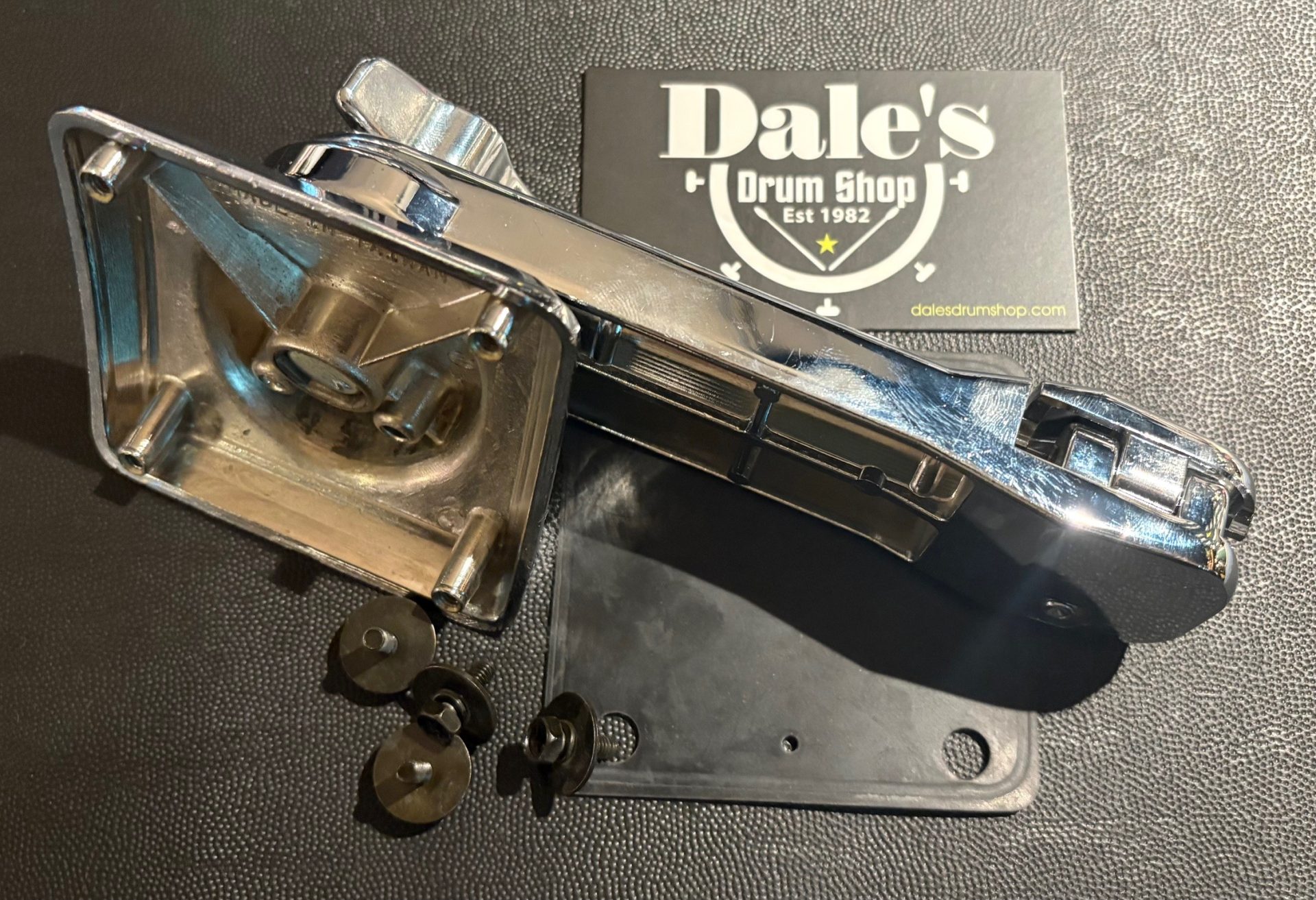 Tama Parts Used MSB30R Right Side Spur Bracket Starclassic Chrome 2 Tama Parts Used Right Side Spur Bracket Starclassic Chrome Back