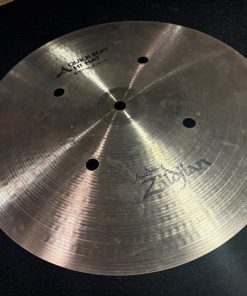 Zildjian Used A 13 Inch Quick Beat Hi Hat Cymbal Pair Bottom Hat