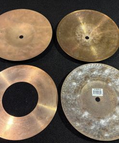 Meinl Used Benny Greb AC-CRASHER 8 Inch Hats with X-Hat Cymbal Undersides