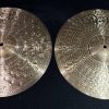Paiste Used Signature Dark Energy Mark I 15 Inch Hi Hat Cymbal Pair