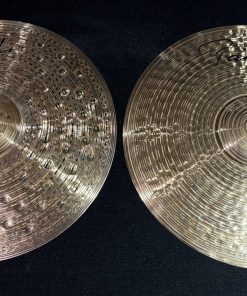 Paiste Used Signature Dark Energy Mark I 15 Inch Hi Hat Cymbal Pair