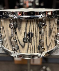 Sonor Used SQ2 Medium Maple 7.5x14 Inch Snow Tiger Snare Drum