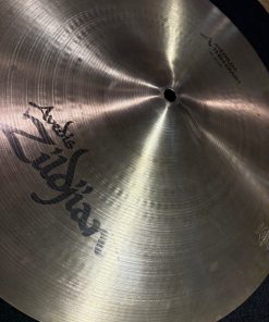 Zildjian Used A 16 Inch Medium Thin Crash Cymbal Bell and Logo