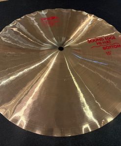 Paiste Used 2002 15 Inch Sound Edge Hi Hat Pair Bottom Hat