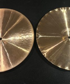 Paiste Used 2002 15 Inch Sound Edge Hi Hat Pair Undersides