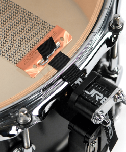Puresound Custom Pro 14 Inch 20 Strand Steel Snare Wires Shown on Drum