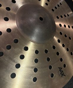 Sabian Used 18 Inch AAX Aero Crash Effects Cymbal Bell and Logo