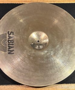 Sabian Used HH 21 Inch Raw Bell Dry Ride Cymbal Underside
