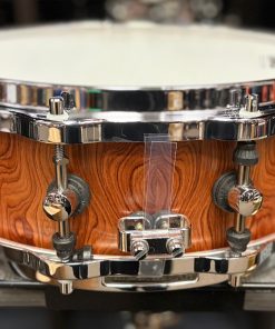 Used Sonor Designer 5 x 14 Snare Drum Maple Light Bubinga 9 Sonor Designer Maple Light 5x14 Inch Snare Drum Bubinga Snare Butt
