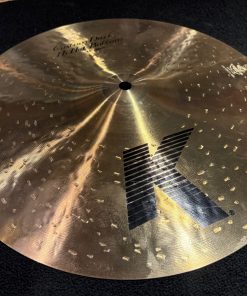 Zildjian Used K Custom Dark 14 in. Hi Hat Cymbal Pair Bottom Hat