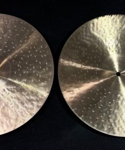 Zildjian Used K Custom Dark 14 in. Hi Hat Cymbal Pair Undersides