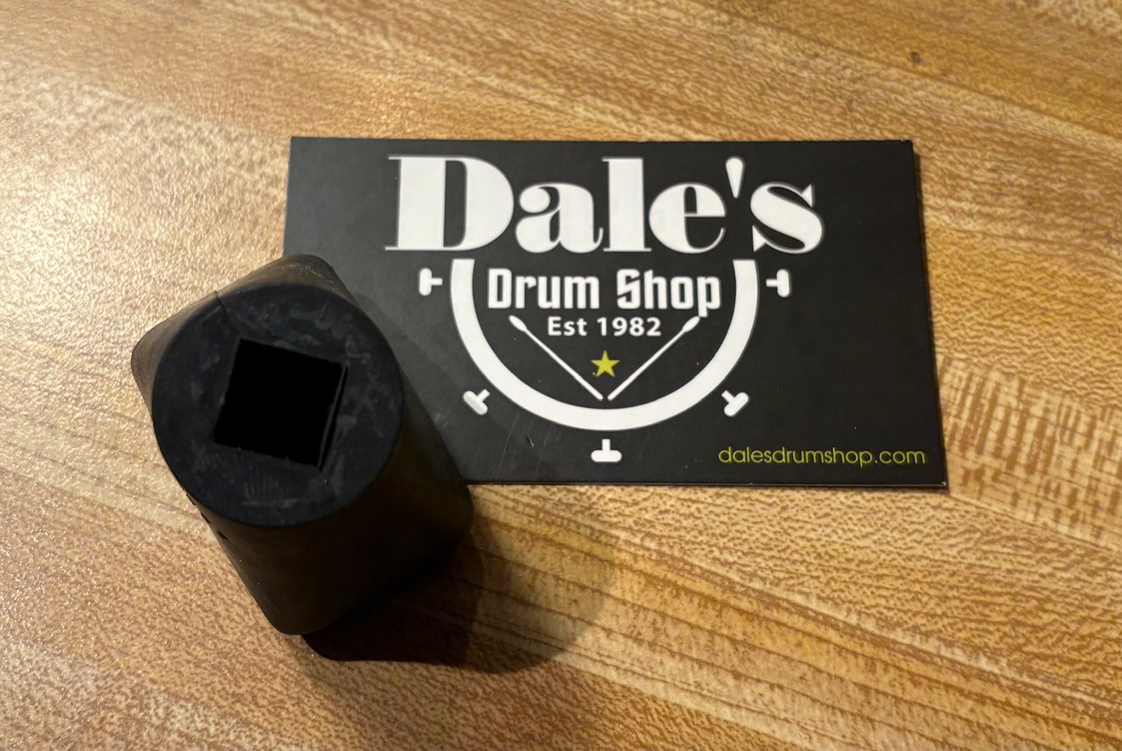 Ludwig Parts P669 Rubber Crutch Tip for Large Curved Spur 2 Ludwig Black Rubber Spur Tip for Large Curved Spurs Top