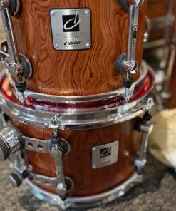 Sonor Used Designer 7 Piece Maple Light Kit Bubinga Veneer 10 and 12