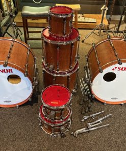Sonor Used Designer 7 Piece Maple Light Kit Bubinga Veneer