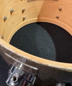 DW Used Collector's Maple 10 Inch Broken Glass Mounted Tom Interior and small edge dings