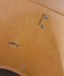 DW Used Collector's Maple Broken Glass 18x22 Bass Drum Note