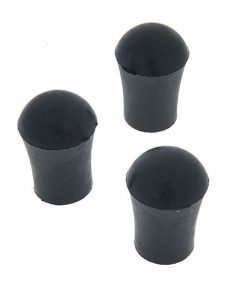Gibraltar Large Rubber Floor Tom Leg Tips 3 Pack