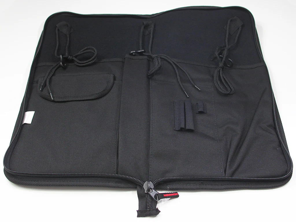 Kaces Razor Stick Bag Lg for Drumsticks Mallets KPRSB 2 Kaces Razor Stick Bag Black Open