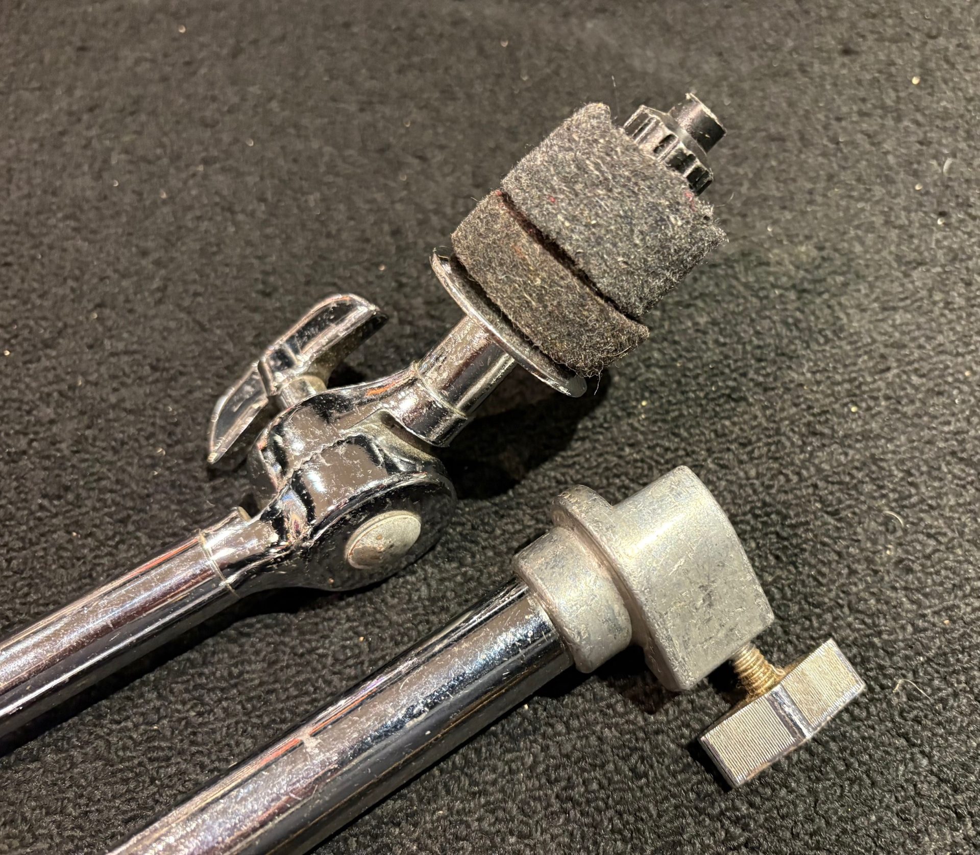 Rogers Vintage Memriloc Cymbal Stand Tubes with Locks 1 Rogers Vintage Memriloc Stand Tubes with Tilter and Memory Locks