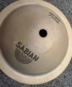 Sabian Used 7 Inch Alu Bell Cymbal Close
