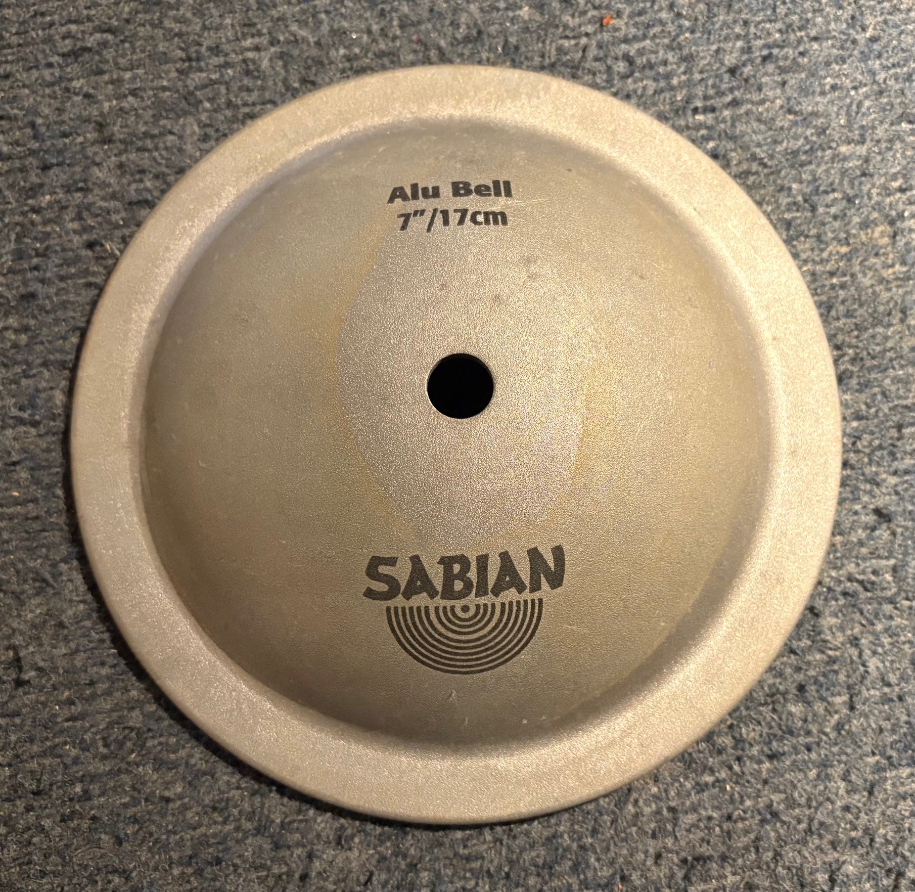 Sabian Used 7 in. Alu Bell Aluminum Bell Effects Cymbal 328g 1 Sabian Used 7 Inch Alu Bell Cymbal