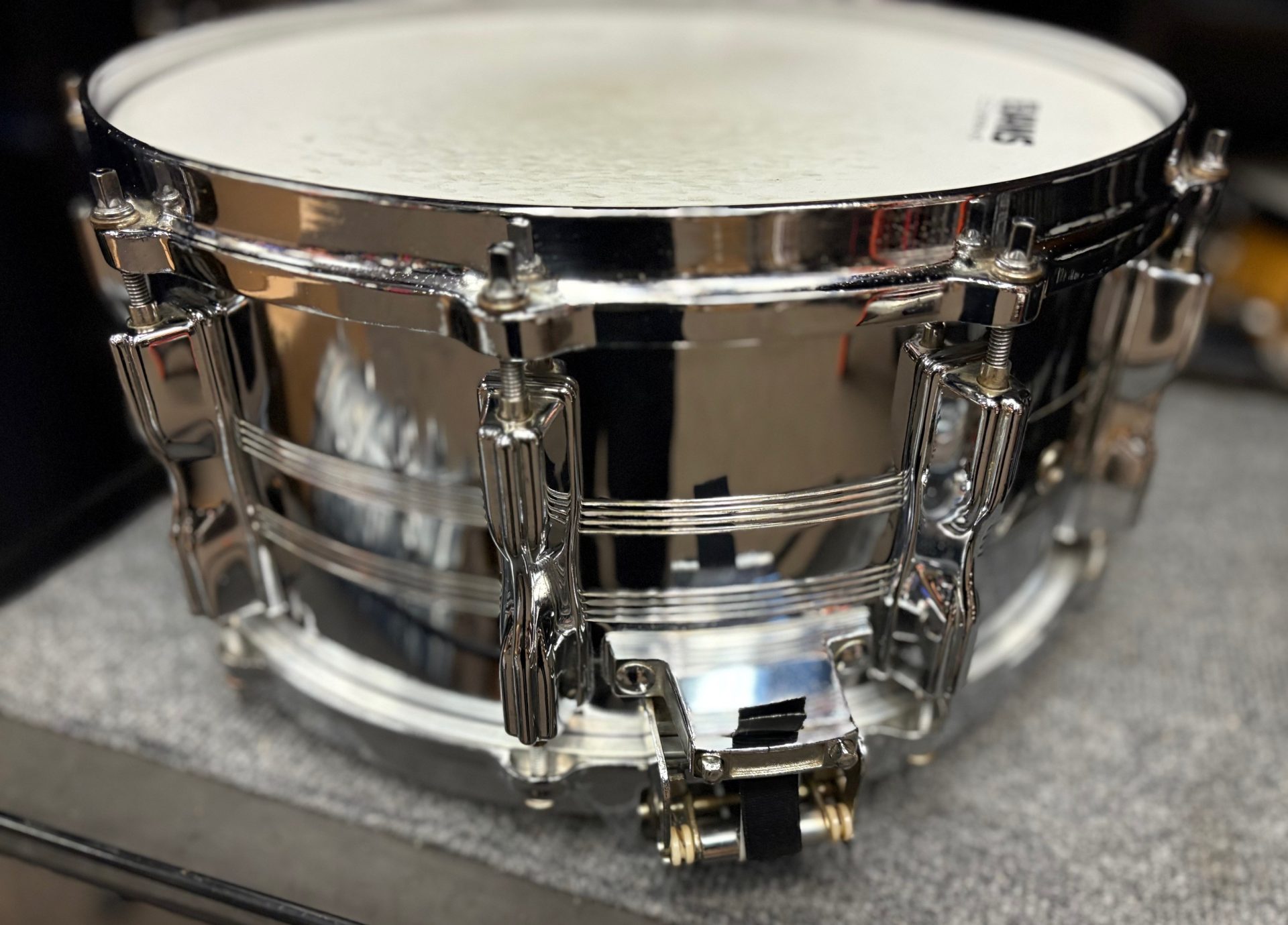 Tama Vintage Imperialstar Mastercraft 6.5x14 MIJ Steel Snare Drum 4 Tama Vintage Imperialstar Mastercraft 6.5x14 Steel Snare Drum Made in Japan