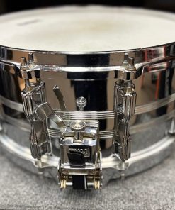 Tama Vintage Imperialstar Mastercraft 6.5x14 Steel Snare Drum Made in Japan Throw Off