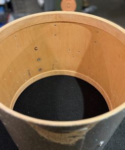 DW Modded Collector's Maple 14 inch Broken Glass Tom Shell Only Interior