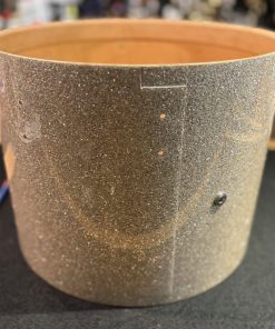 DW Modded Collector's Maple 14 inch Broken Glass Tom Shell Only Seam