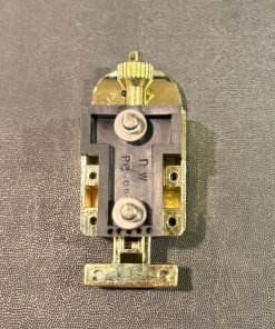 DW Parts Vintage Drop Style Gold Snare Drum Throw Off Back