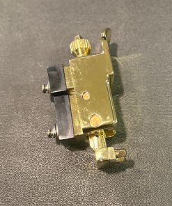 DW Parts Vintage Drop Style Gold Snare Drum Throw Off Left Side