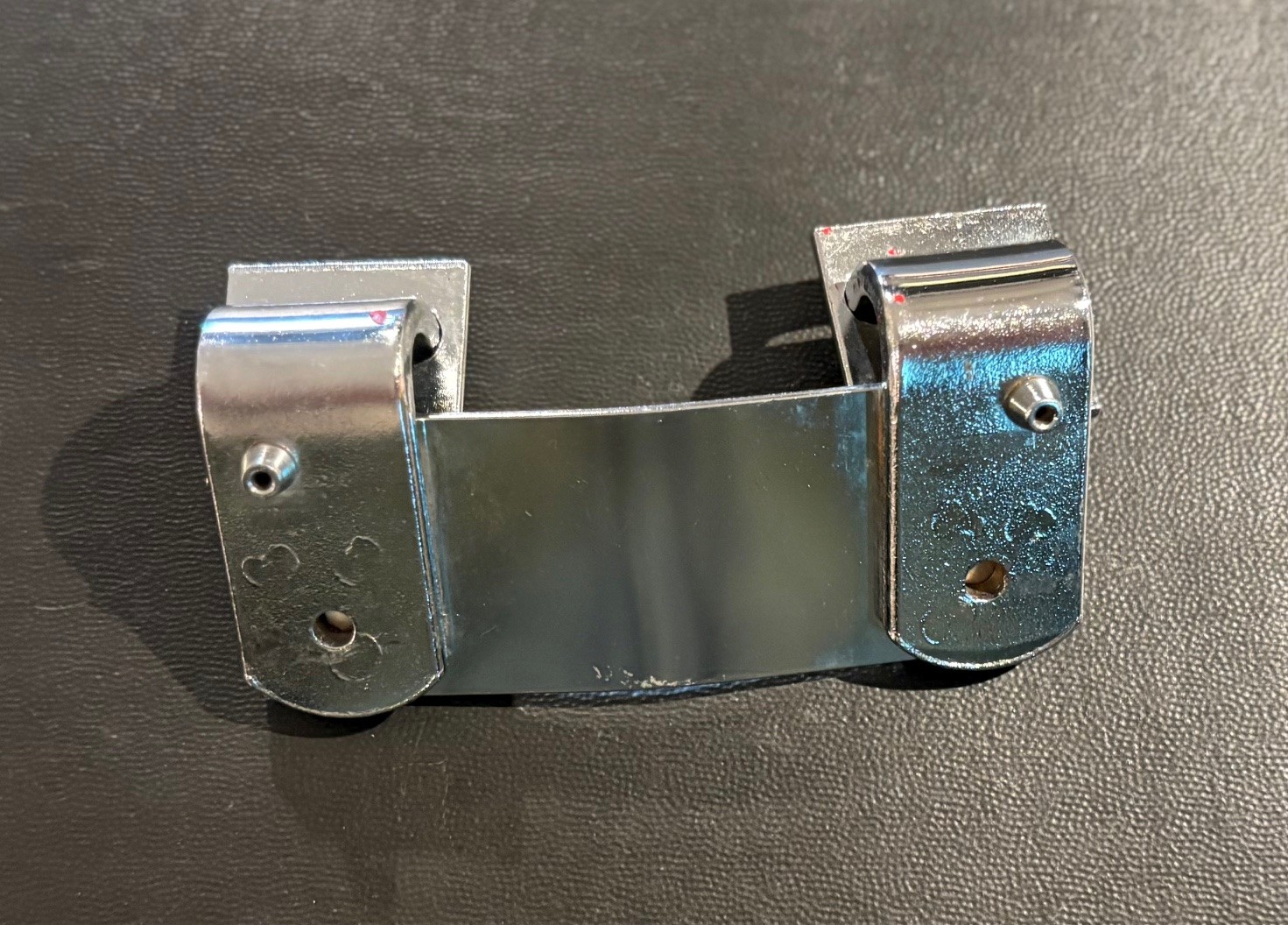 Rogers Vintage Parts Swivomatic Bass Hoop Pedal Plate Dock 3 Rogers Vintage Bass Drum Hoop Pedal Dock Plate Alt Bottom