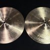 Sabian demo Neil Peart Paragon 14 Inch Hi Hat Pair Traditional Finish