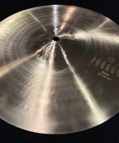 Sabian demo Neil Peart Paragon 14 Inch Hi Hat Pair Traditional Finish Top Hat