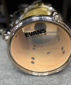 Tama Used Drums Starclassic Performer Birch 8 in. Gold Sparkle Tom 9 Tama Used Starclassic Performer Birch 8 Inch Tom Sparkle Wrap Finish Interior